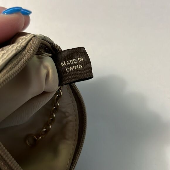 Coach Signature C Coin Purse with Metallic Good Trim - Picture 9 of 15